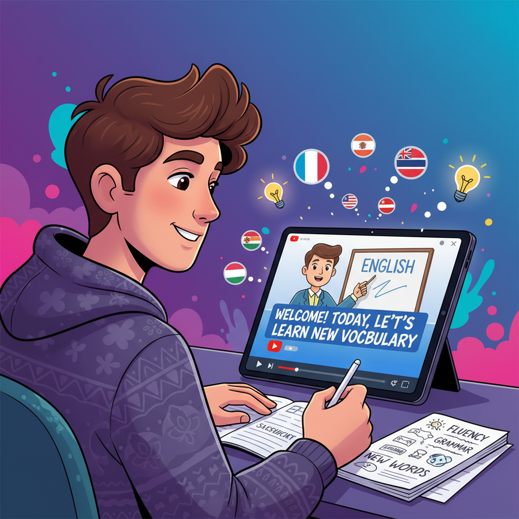 How to Learn English on YouTube: A Complete Guide